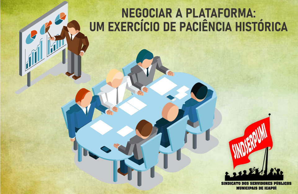 Negociar a Plataforma: Um exercício de paciência histórica