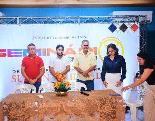 O seminário aconteceu, mas o Legislativo não se fez presente